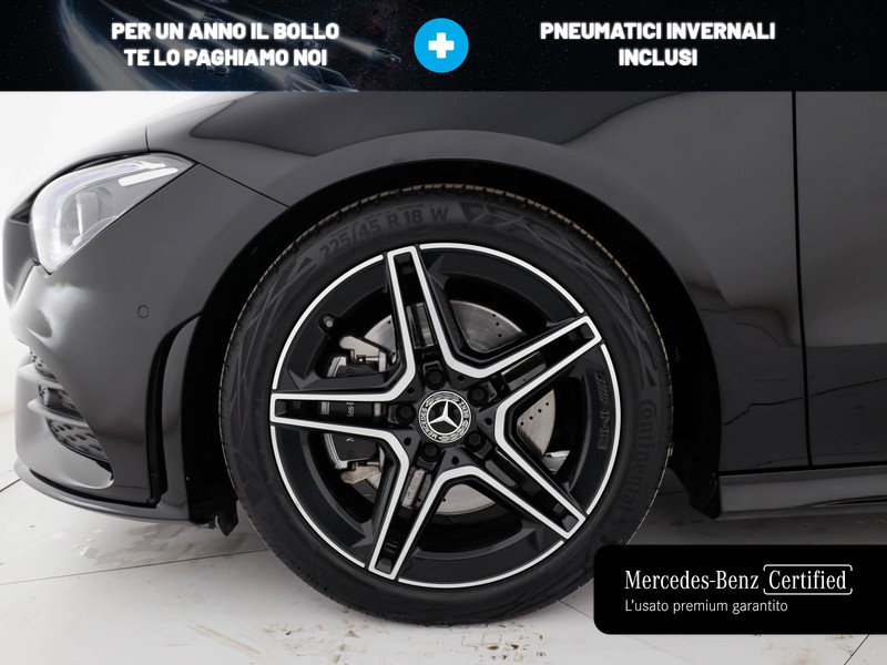 Mercedes CLA Shooting Brake  200 d premium auto diesel nero