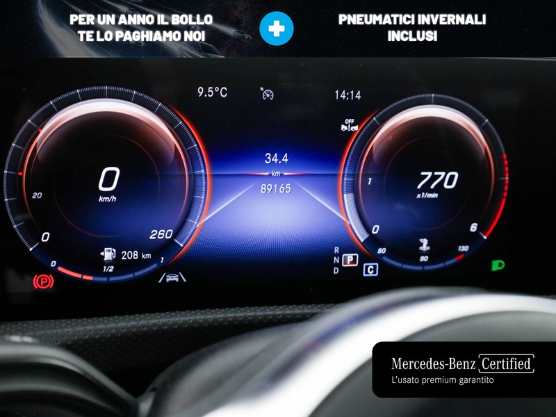 Mercedes CLA Shooting Brake  200 d premium auto diesel nero