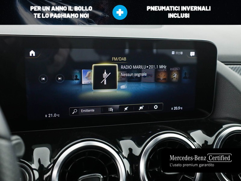 Mercedes Classe B 200 d premium auto diesel grigio