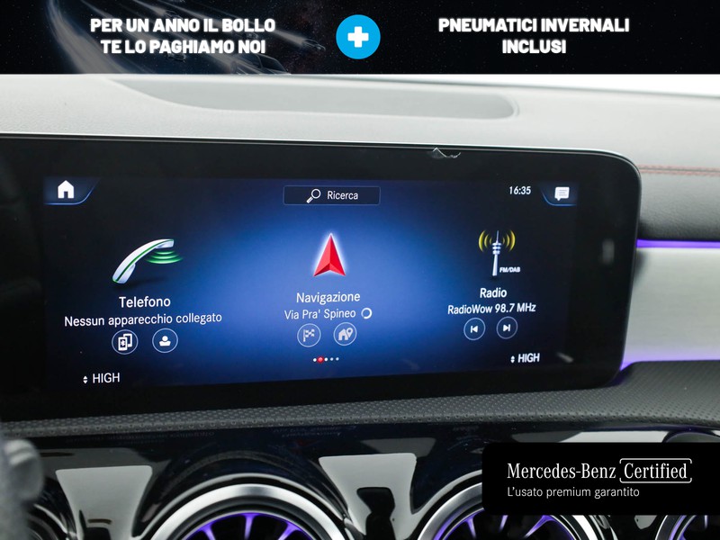 Mercedes CLA Shooting Brake  200 d premium auto diesel grigio