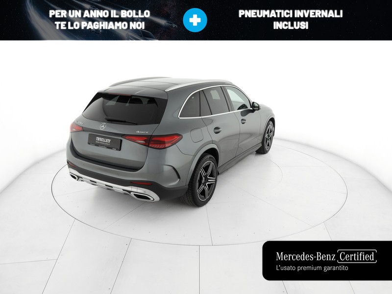 Mercedes GLC 220 d amg advanced 4matic auto ibrido grigio