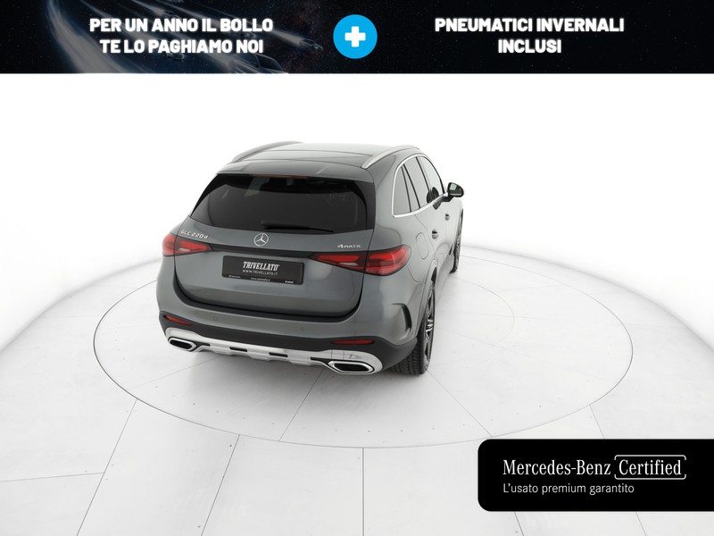 Mercedes GLC 220 d amg advanced 4matic auto ibrido grigio
