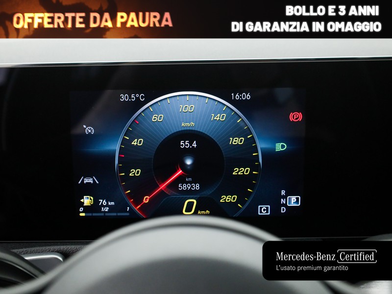 Mercedes GLB 180 d executive auto diesel nero