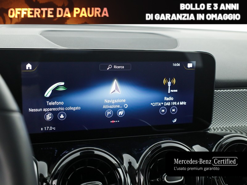 Mercedes GLB 180 d executive auto diesel nero
