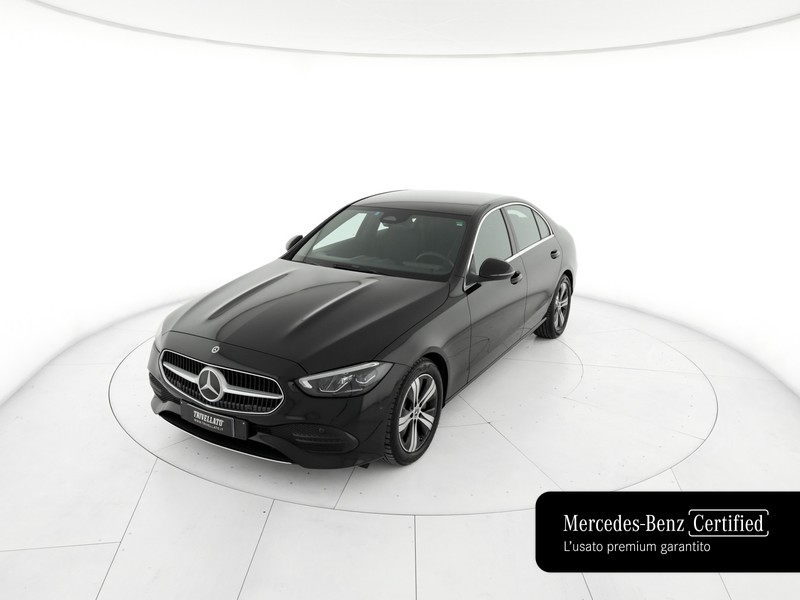 Mercedes Classe C Berlina 220 d mhev sport auto ibrido nero