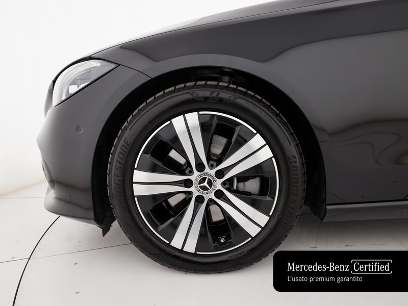 Mercedes Classe C Berlina 220 d mhev sport auto ibrido nero