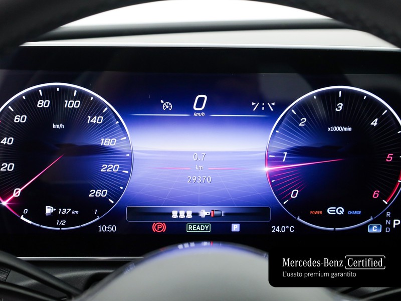 Mercedes Classe C Berlina 220 d mhev sport auto ibrido nero