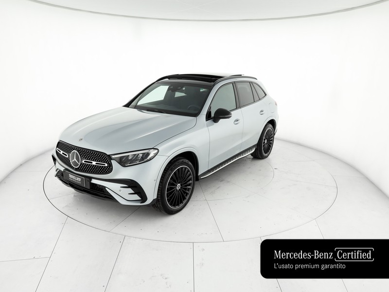 Mercedes GLC 300 de phev amg line advanced 4matic auto ibrido argento