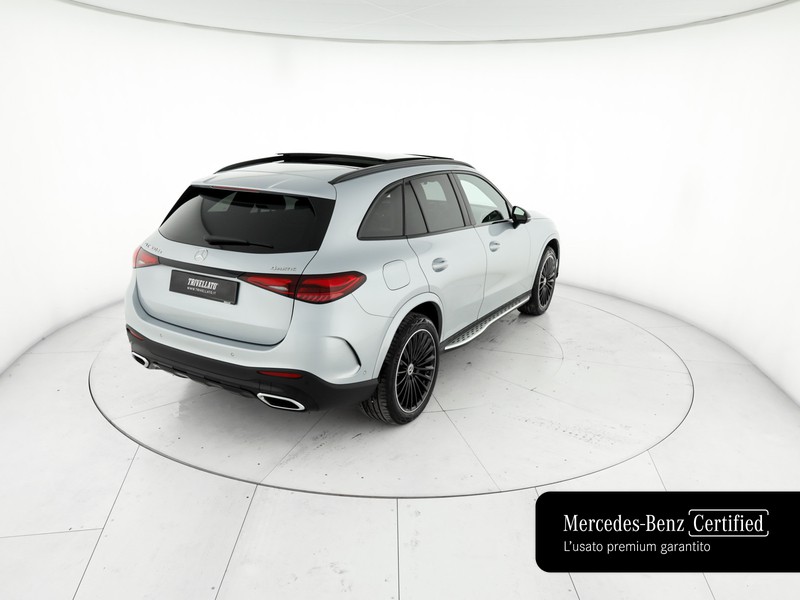 Mercedes GLC 300 de phev amg line advanced 4matic auto ibrido argento