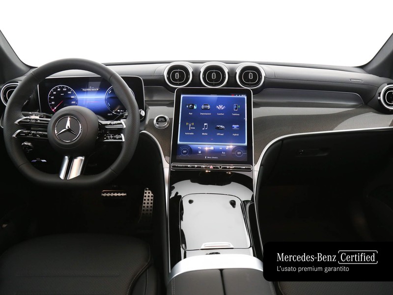 Mercedes GLC 300 de phev amg line advanced 4matic auto ibrido argento