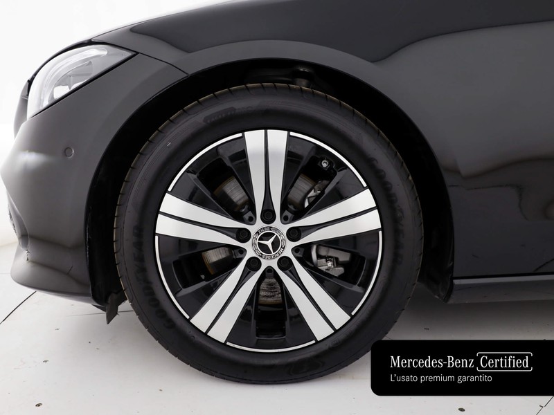 Mercedes Classe C SW sw 200 d mhev advanced auto ibrido nero