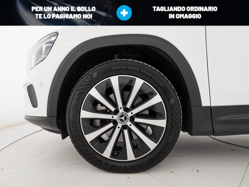 Mercedes GLB 200 d sport plus auto diesel bianco