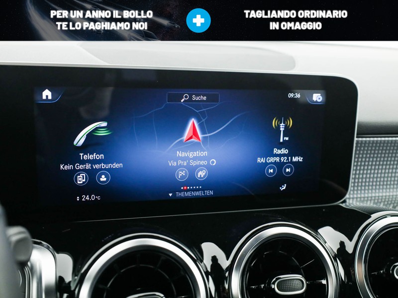 Mercedes GLB 200 d sport plus auto diesel bianco