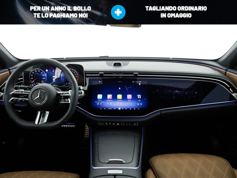 Mercedes Classe E Berlina 300 de phev amg line advanced plus 4matic auto ibrido argento