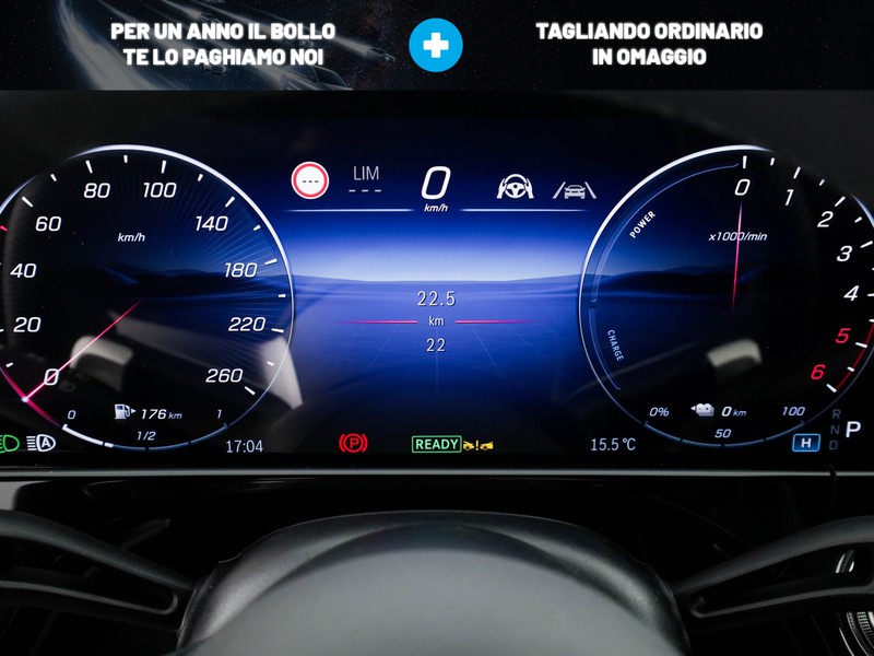 Mercedes Classe E Berlina 300 de phev amg line advanced plus 4matic auto ibrido argento