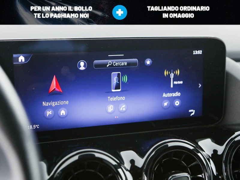 Mercedes GLA 180 d executive auto diesel nero