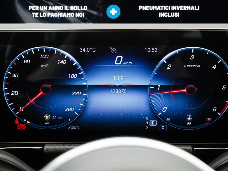 Mercedes Classe B 200 d sport plus auto diesel grigio