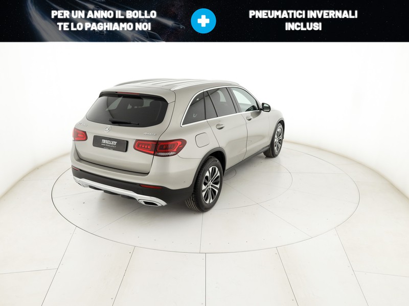 Mercedes GLC 220 d sport 4matic auto diesel argento