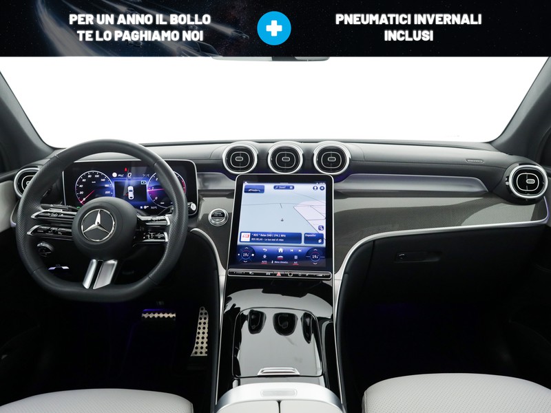 Mercedes GLC Coupè coupe 220 d amg line premium 4matic auto ibrido nero