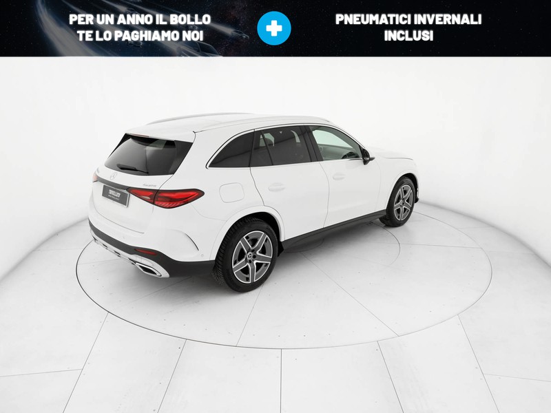 Mercedes GLC 220 d amg line advanced 4matic auto ibrido bianco