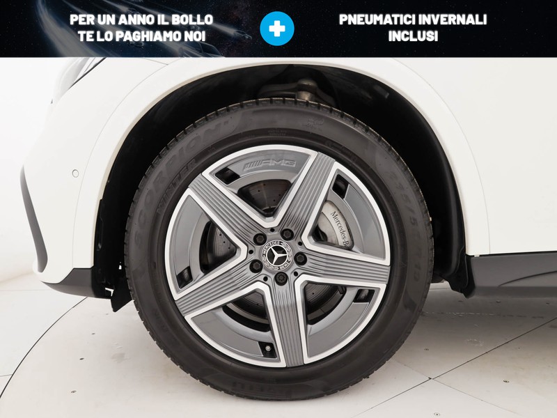 Mercedes GLC 220 d amg line advanced 4matic auto ibrido bianco