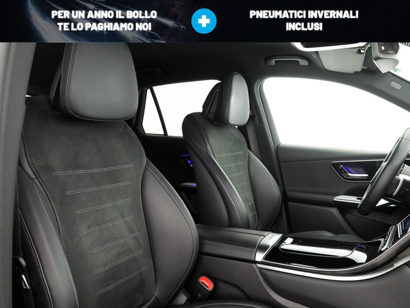 Mercedes GLC 220 d amg line advanced 4matic auto ibrido bianco