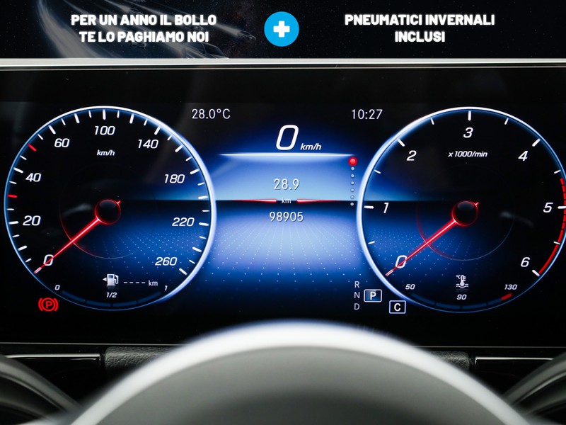 Mercedes Classe B 200 d premium auto diesel bianco