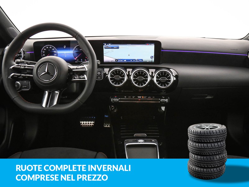 Mercedes Classe A 180 d amg line advanced plus auto diesel grigio