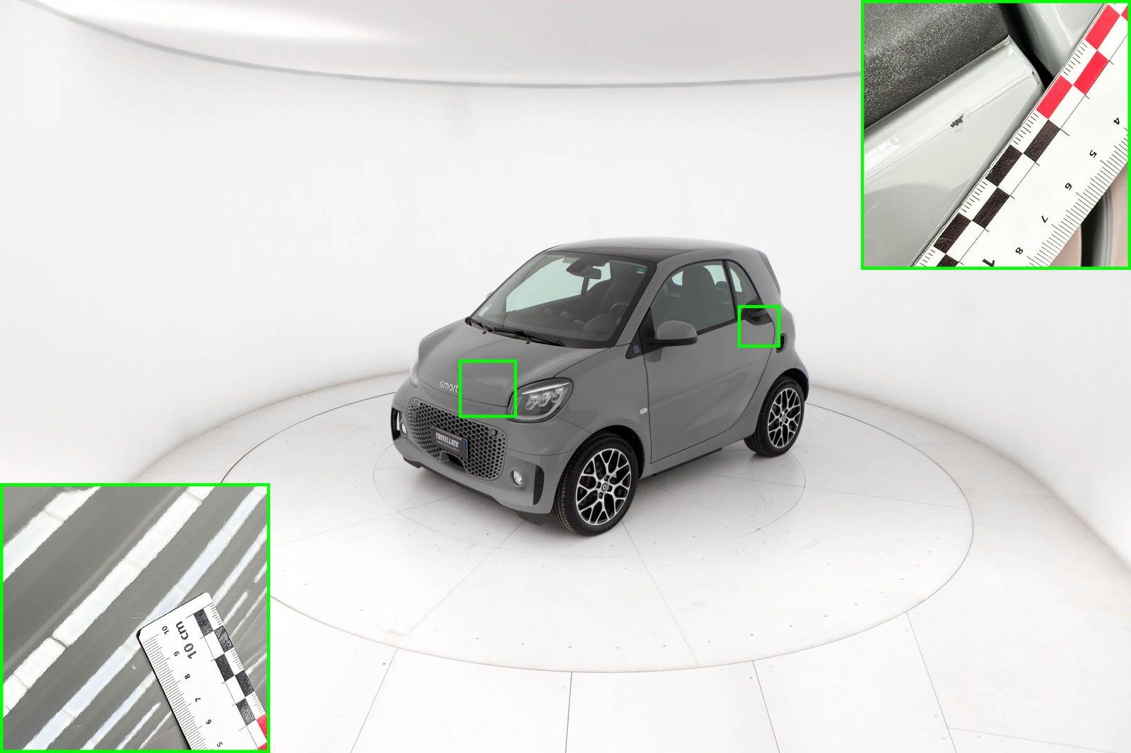 Smart Fortwo eq racingrey 22kw