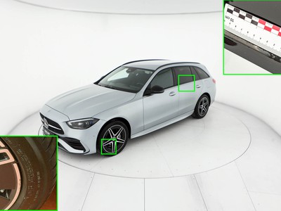 Apri le immagini dei danni