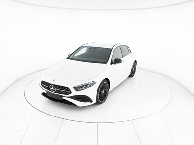 Mercedes Classe A 180 d amg line advanced plus auto  diesel bianco