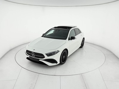 Mercedes Classe A 180 d amg line advanced plus auto  diesel bianco