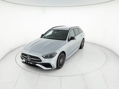 Mercedes Classe C SW sw 300 de phev travel edition 4matic auto  ibrido argento