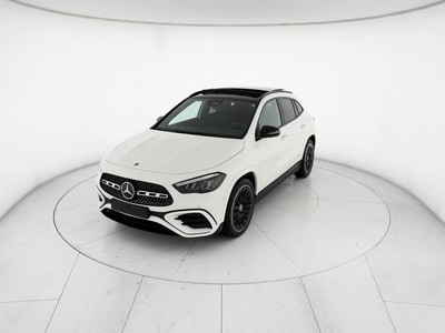 Mercedes GLA 180 amg line advanced plus auto  ibrido bianco