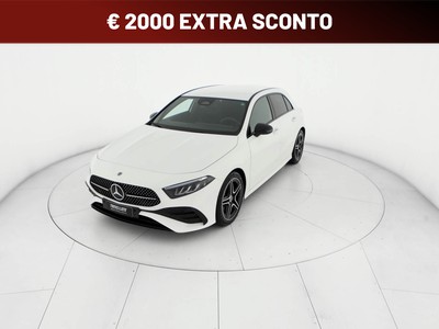 Mercedes Classe A 180 d amg line premium auto  diesel bianco