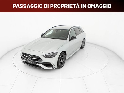 Mercedes Classe C SW sw 200 d mhev amg line advanced auto  ibrido grigio