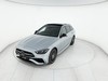 Mercedes Classe C SW sw 220 d mhev amg line advanced 4matic 200cv auto ibrido argento