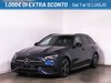 Mercedes Classe C SW sw 300 d mhev amg line advanced plus auto ibrido blu/azzurro